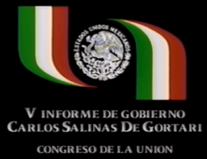 Presidencia de la República Logo Carlos Salinas de Gortari