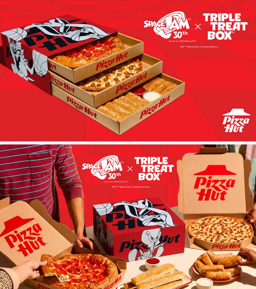 Pizza Hut Celebrates 30 Years of 'Space Jam' With New Collab - Parade